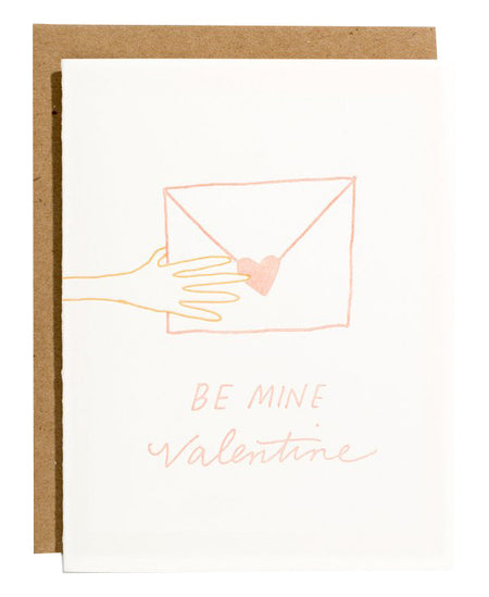 Pickleball Valentine Greeting Card