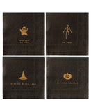 Black Halloween Napkins