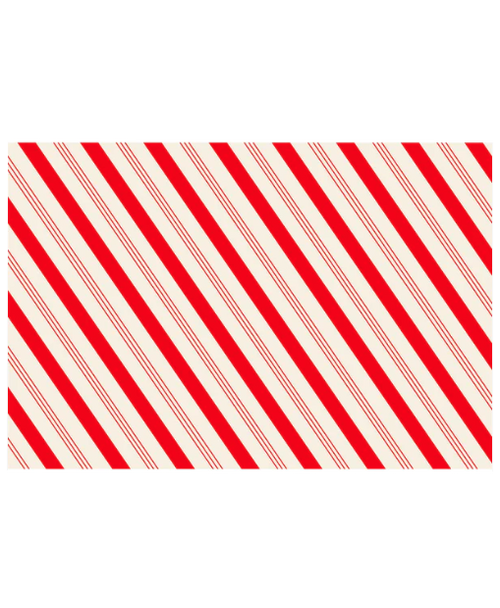 Candy Cane Stripe Placemat