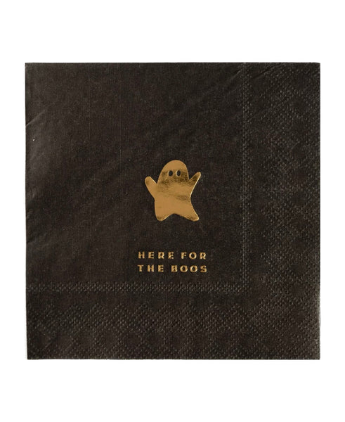 Black Halloween Napkins