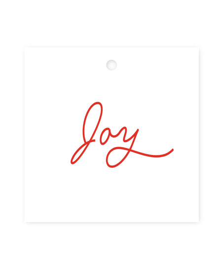 *Joy Pinecone Gift Tags