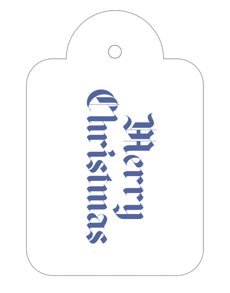 Christmas Delivery Stamp Gift Tag