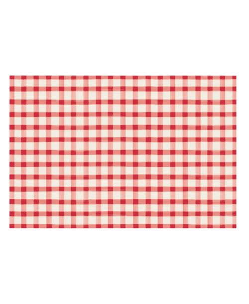 Red Check Placemat