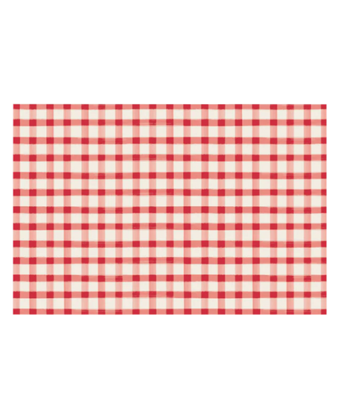 Red Check Placemat