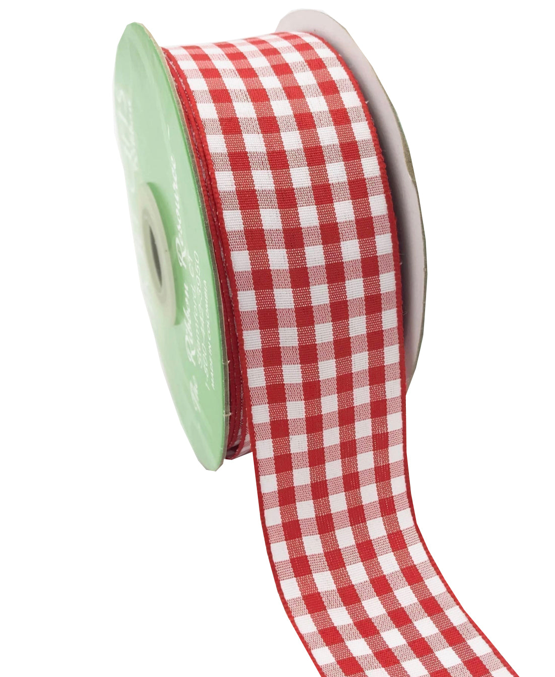 Red Checkered Ribbon – The Paper House