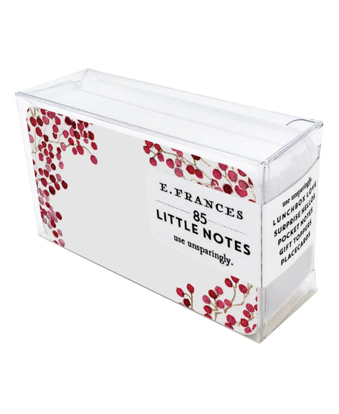 Red Berries Little Notes® by E. Frances Paper