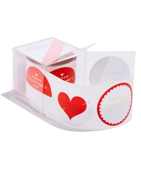Gift Stickers - Red Valentine