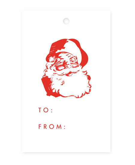 Merry Christmas Funny Rust Gift Tags