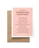 12 Days of Kardashian Khristmas Card