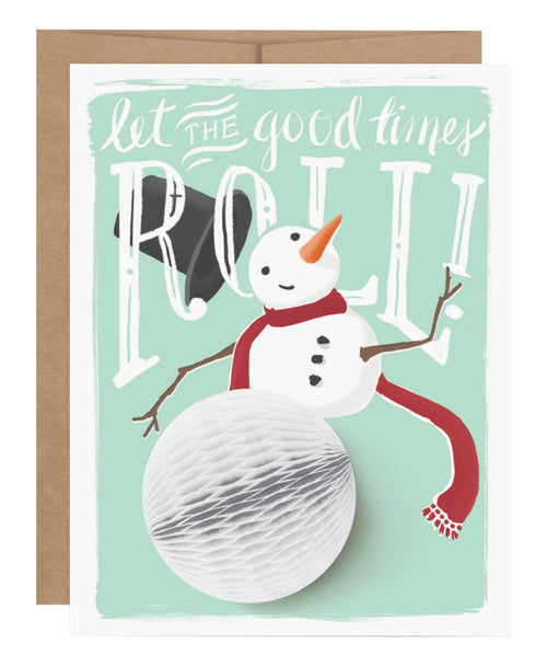 Snowman Pop-Up