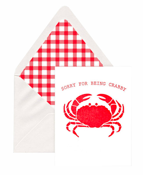 Sorry For Being Crabby