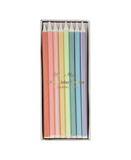 Mixed Stripe Candles