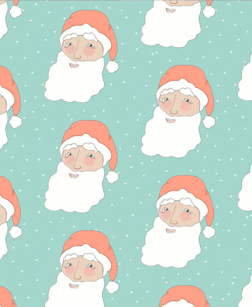 Jolly Santa Gift Wrap