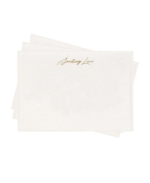 Sending Love - Fancy Flat Notes