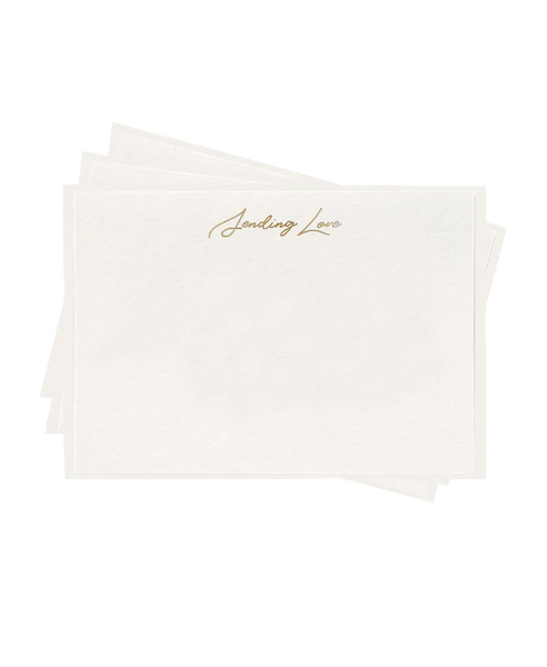 Sending Love - Fancy Flat Notes