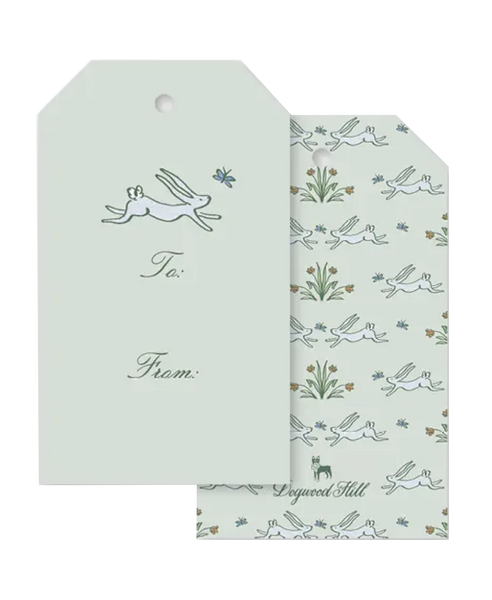 Bunny's Garden Cottontails Gift Tags
