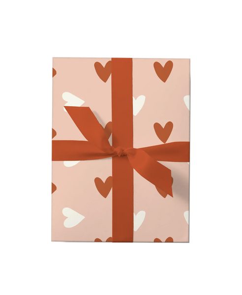 Hearts Gift Wrap