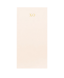 Pink XO Notepad